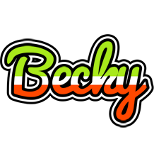 Becky superfun logo