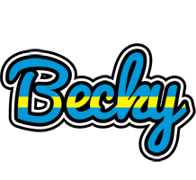 Becky sweden logo
