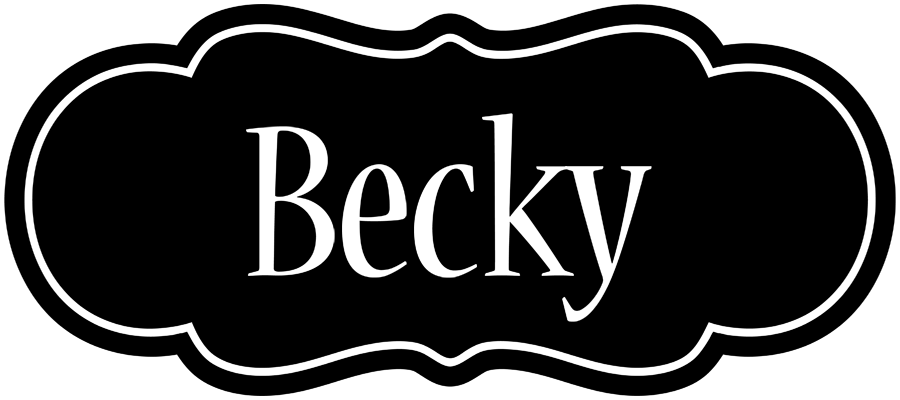 Becky welcome logo