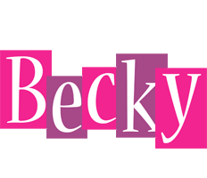 Becky whine logo