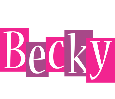 Becky whine logo
