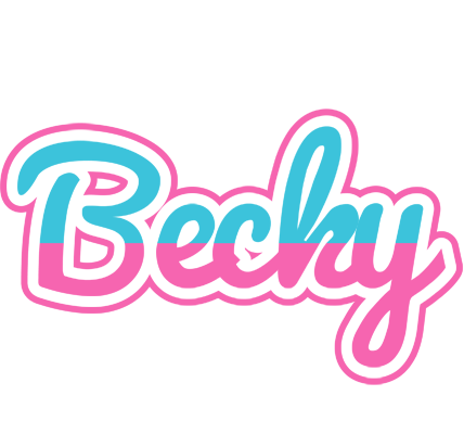 Becky woman logo
