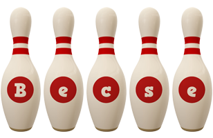 Becse bowling-pin logo