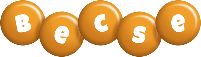 Becse candy-orange logo