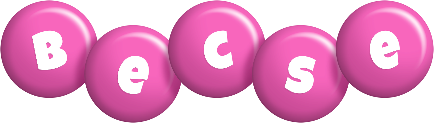 Becse candy-pink logo