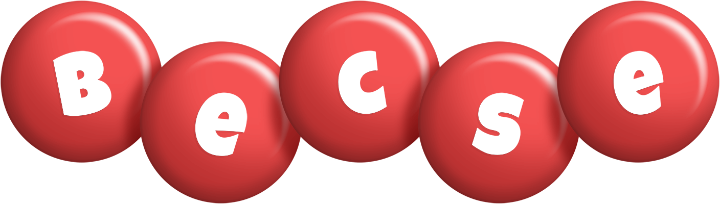 Becse candy-red logo