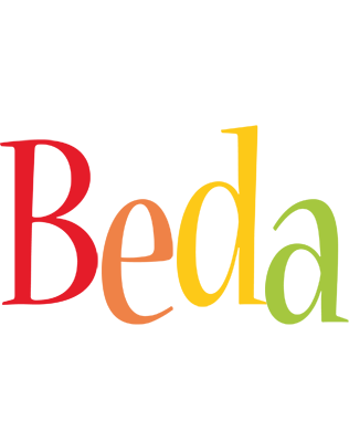 Beda birthday logo