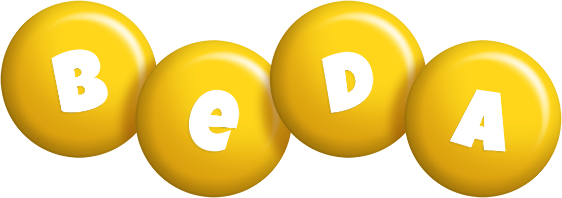 Beda candy-yellow logo