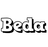 Beda snowing logo