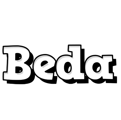 Beda snowing logo