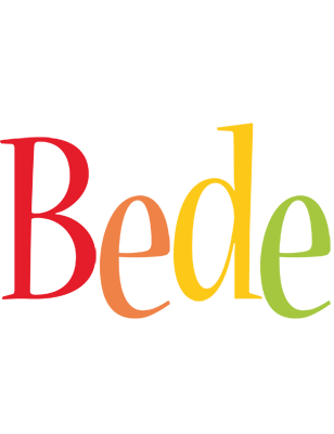 Bede birthday logo