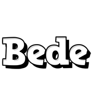 Bede snowing logo