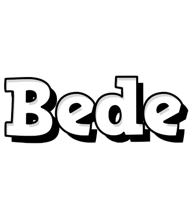 Bede snowing logo
