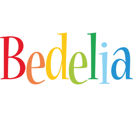 Bedelia birthday logo