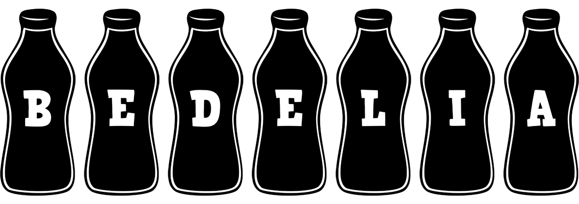 Bedelia bottle logo