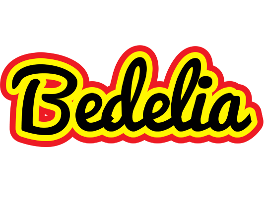 Bedelia flaming logo