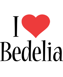 Bedelia i-love logo