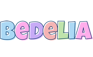 Bedelia pastel logo