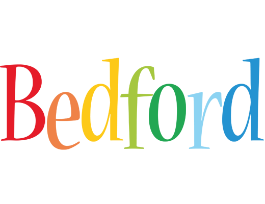 Bedford birthday logo