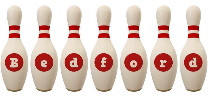 Bedford bowling-pin logo
