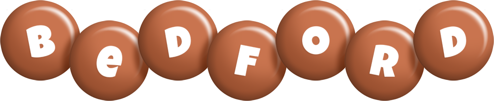 Bedford candy-brown logo