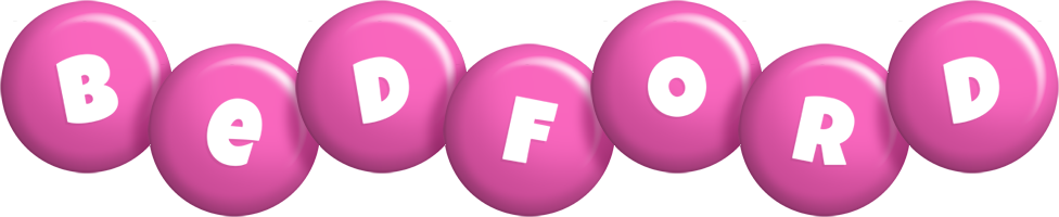 Bedford candy-pink logo