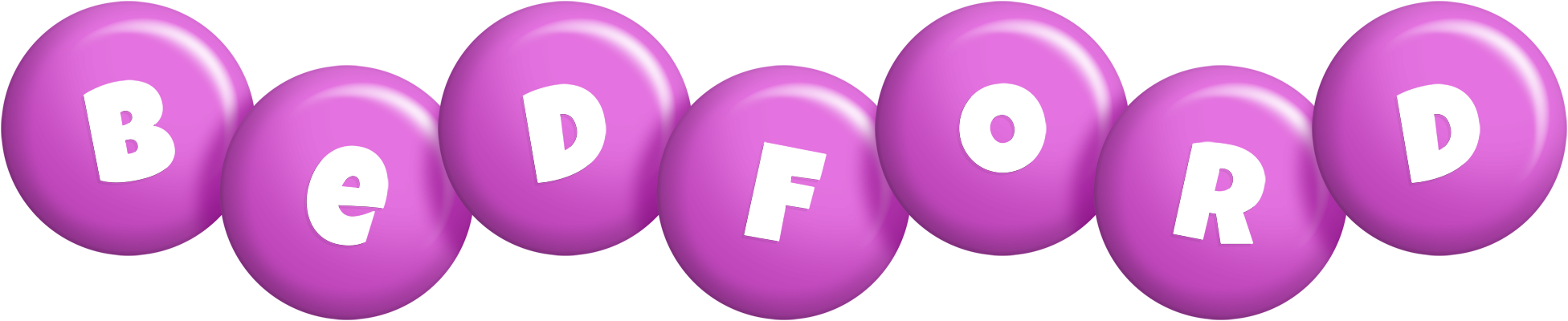 Bedford candy-purple logo