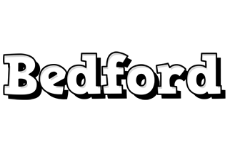 Bedford snowing logo