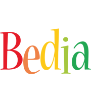 Bedia birthday logo