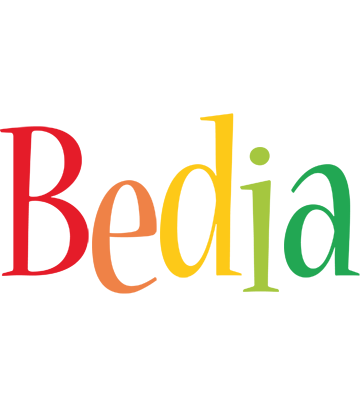 Bedia birthday logo