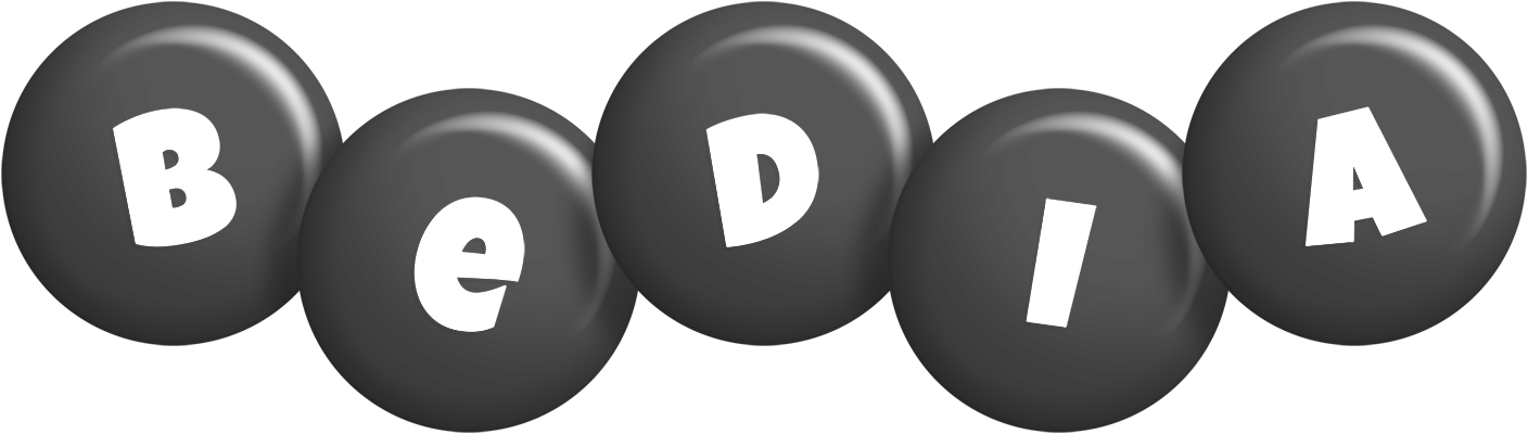 Bedia candy-black logo