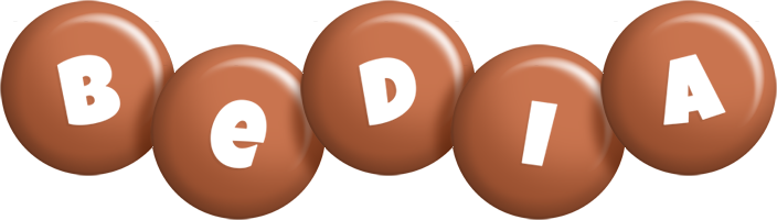 Bedia candy-brown logo