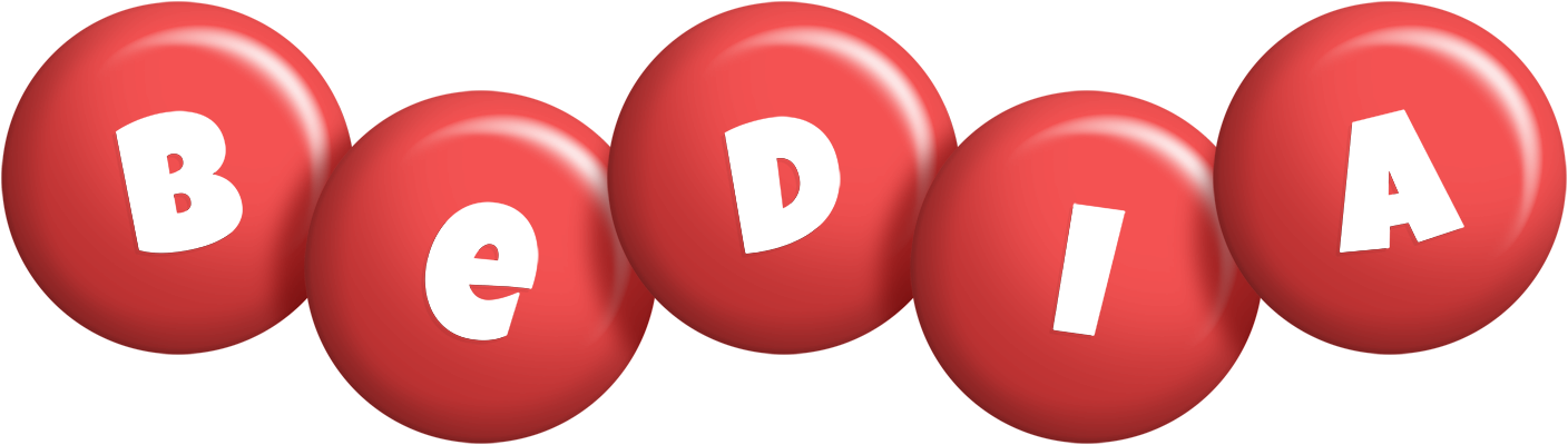 Bedia candy-red logo