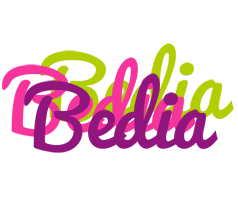 Bedia flowers logo