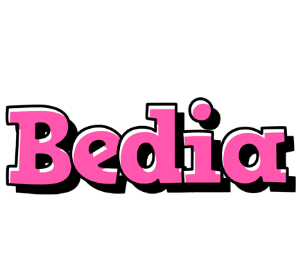 Bedia girlish logo