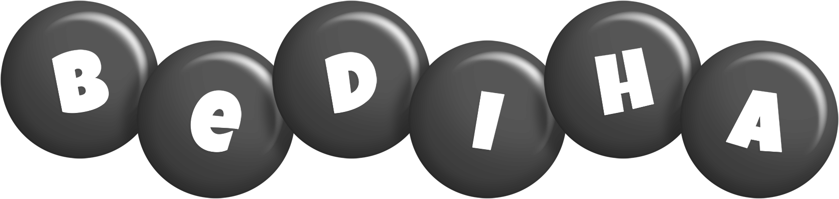 Bediha candy-black logo