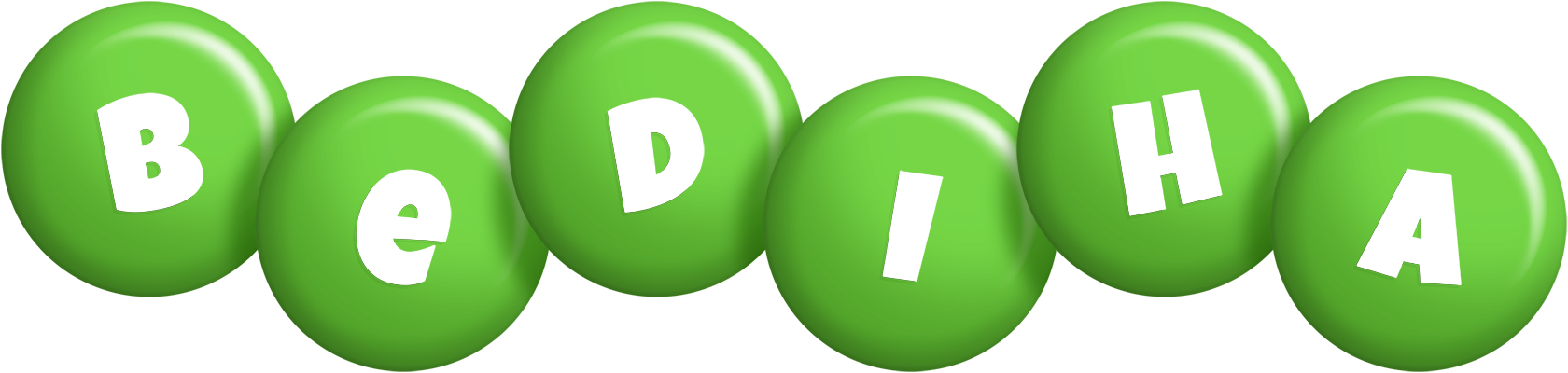 Bediha candy-green logo