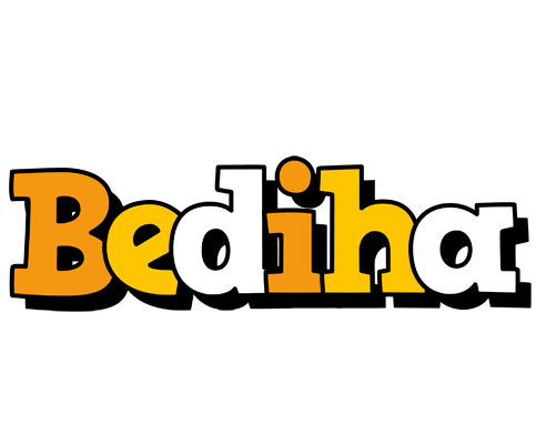 Bediha cartoon logo