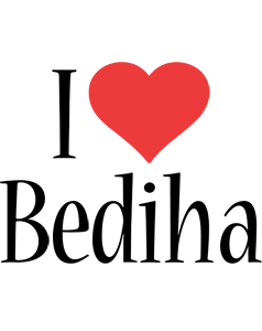 Bediha i-love logo