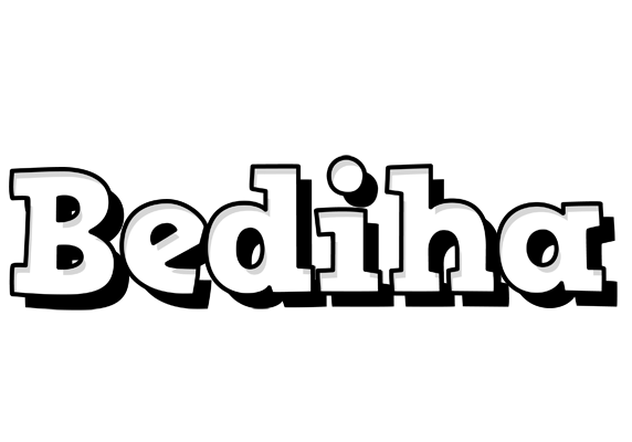 Bediha snowing logo
