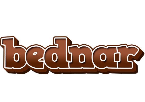 Bednar brownie logo