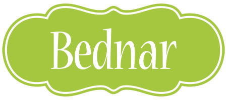 Bednar family logo