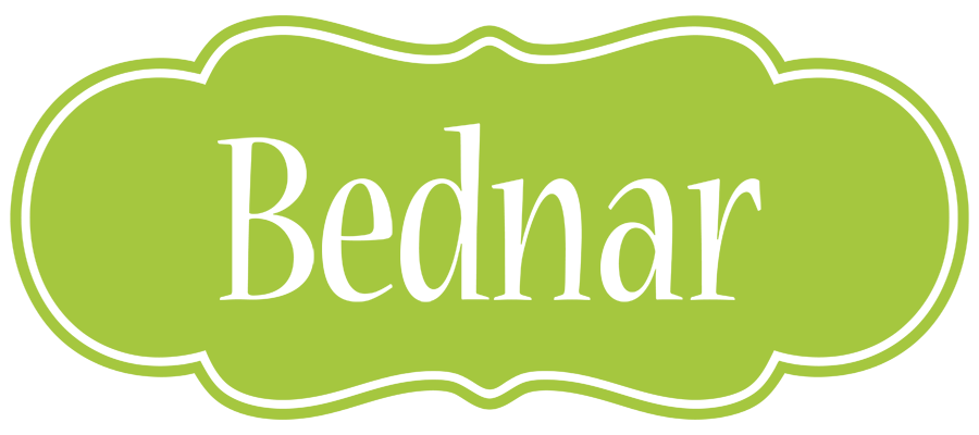 Bednar family logo