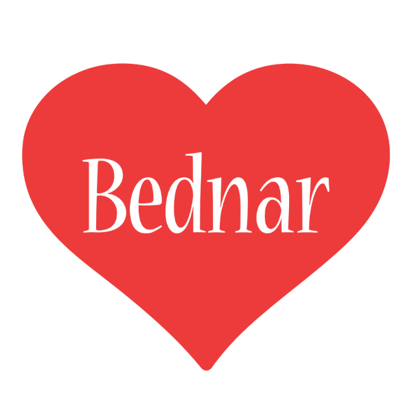 Bednar love logo