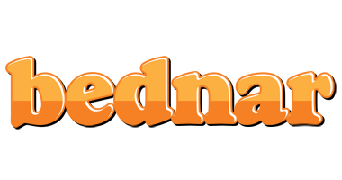 Bednar orange logo