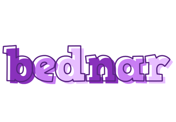 Bednar sensual logo