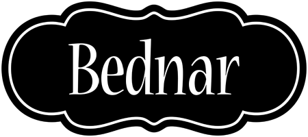 Bednar welcome logo