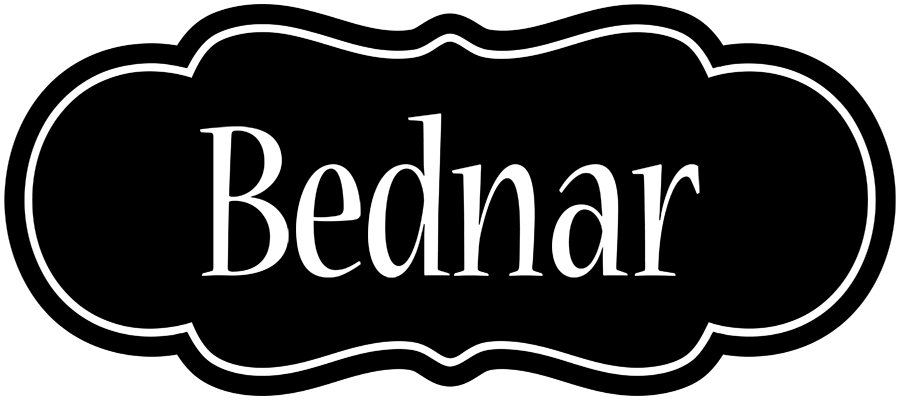 Bednar welcome logo