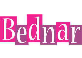 Bednar whine logo