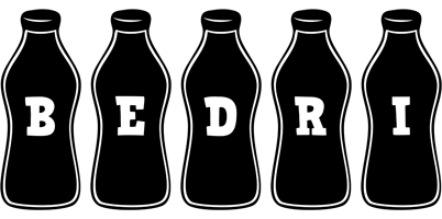 Bedri bottle logo